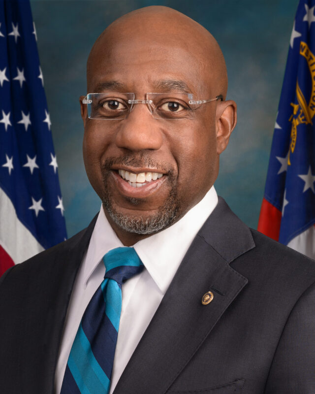 Senator Reverend Raphael Warnock (D-GA)