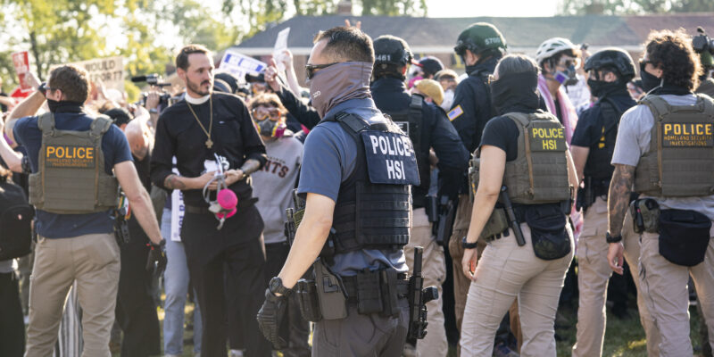 Federal Immigration Officers Shoot and Wound 2 in Portland