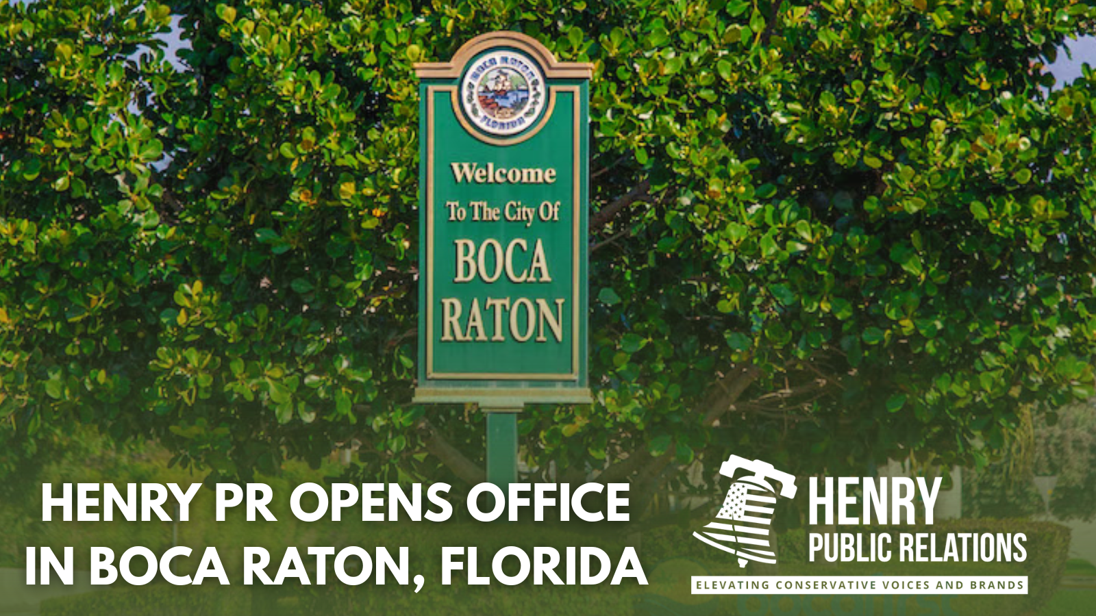 Henry Public Relations Relocates to Boca Raton, Florida