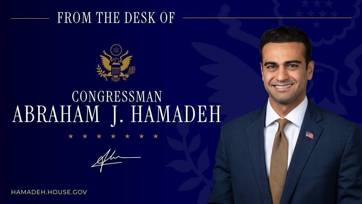 Congressman Hamadeh Applauds Passage of Bill to Protect Children from Radical Indoctrination